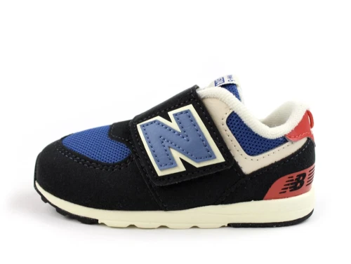New Balance phantom blast/red 574 sneaker